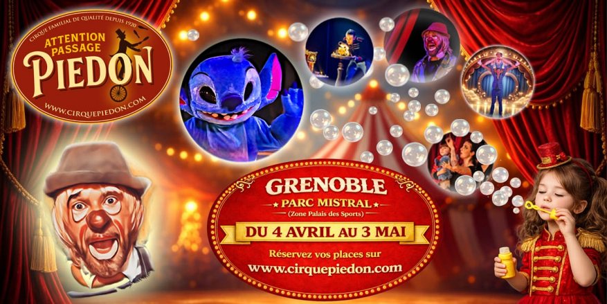 cirque grenoble, cirque famille, cirque de famille